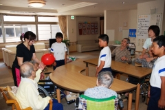 輪之内町大藪小学校との交流会